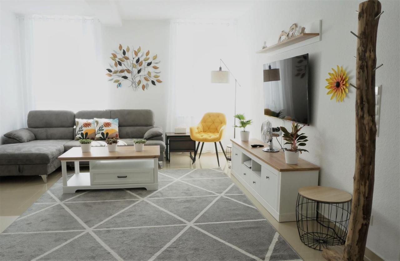Mein Apartment Flowers Mit Kamin, Bis 10 Personen Frankenthal  Extérieur photo