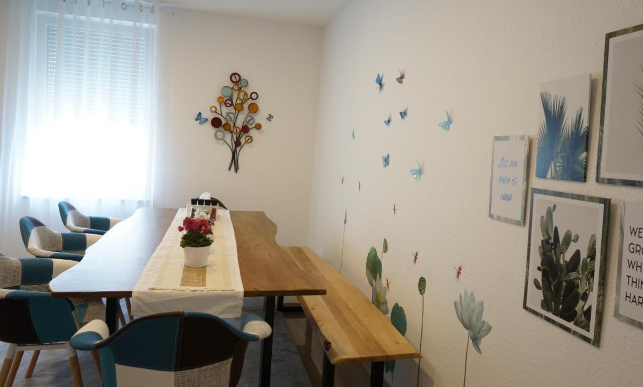 Mein Apartment Flowers Mit Kamin, Bis 10 Personen Frankenthal  Extérieur photo